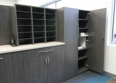 custom office storage