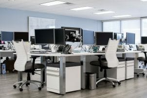 Sleek and modern workstations
